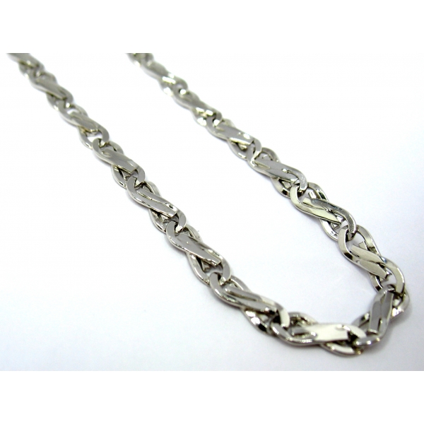 řetízek bílé zlato b 41797