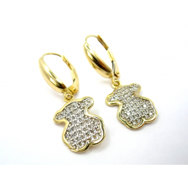 náušnice se zirkony b 42302