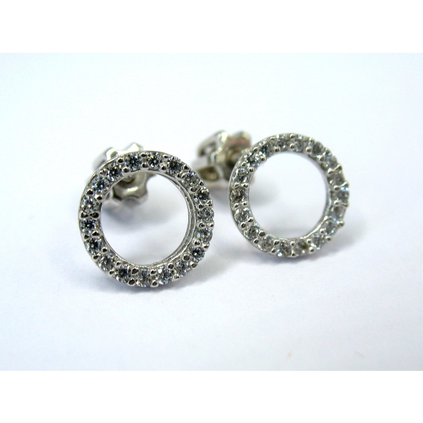 zlaté náušnice b-43235*