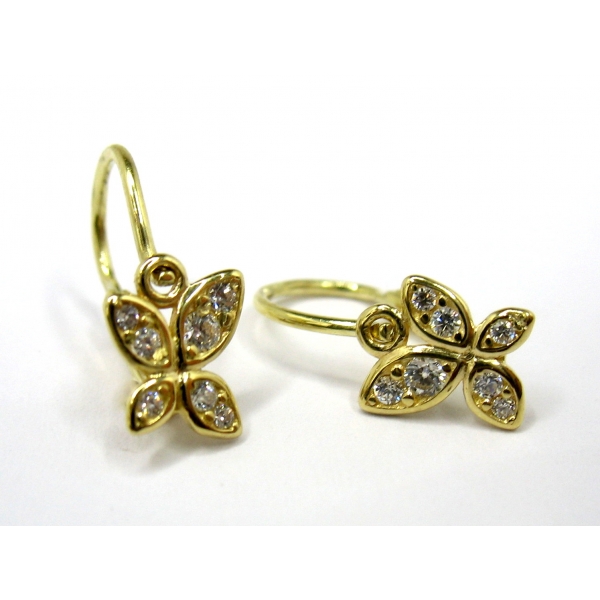 zlaté náušnice b-43268