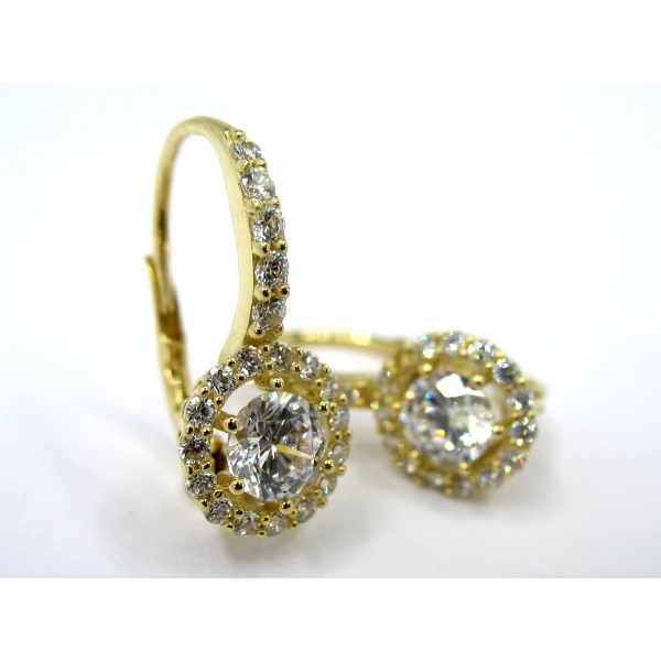 zlaté náušnice b-43353