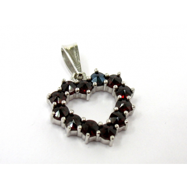 přívěšek s granáty b-43296