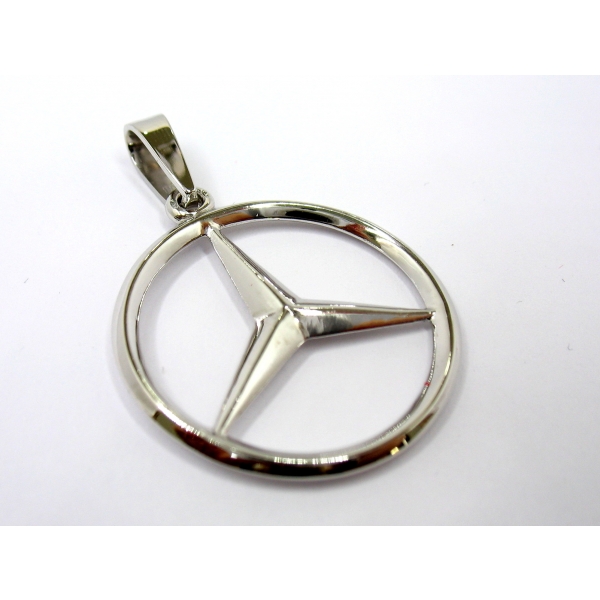 velký přívěšek mercedes B-43483