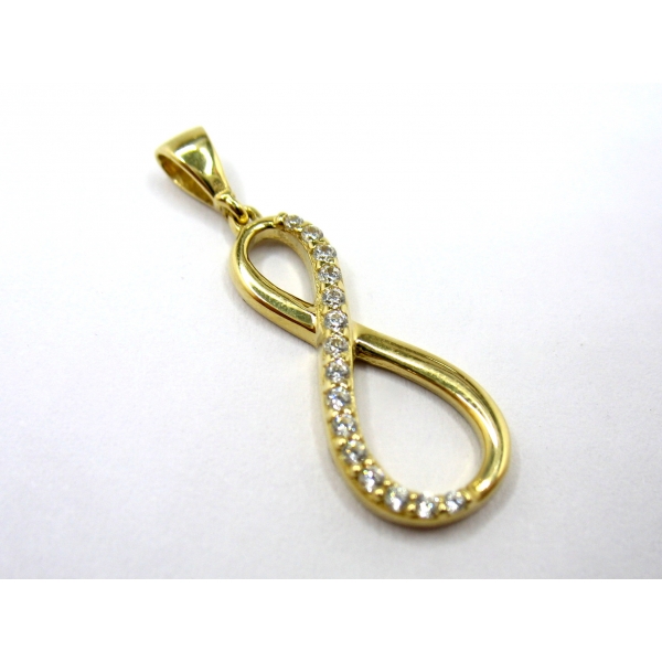 zlatý přívěšek b-43433