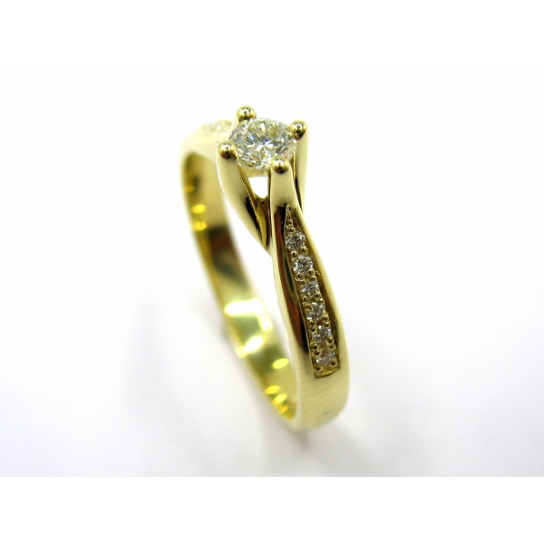 prsten s brilianty b-43490