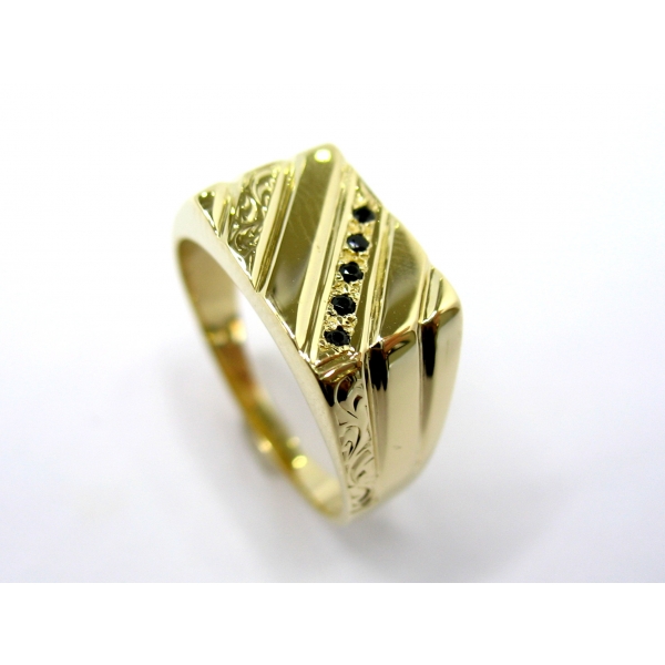 zlatý prsten b-43491