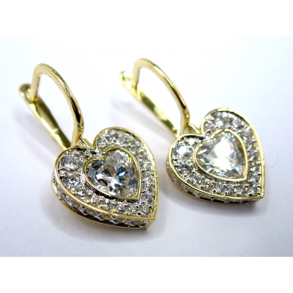 zlaté náušnice b- 43494