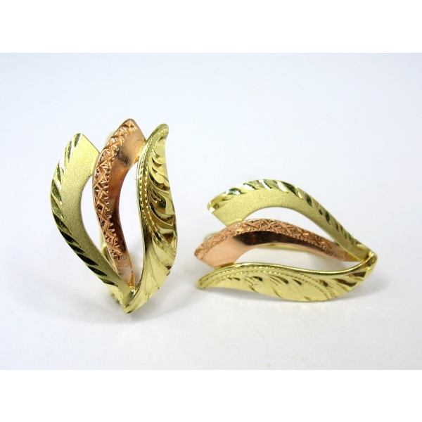 zlaté náušnice b-43372