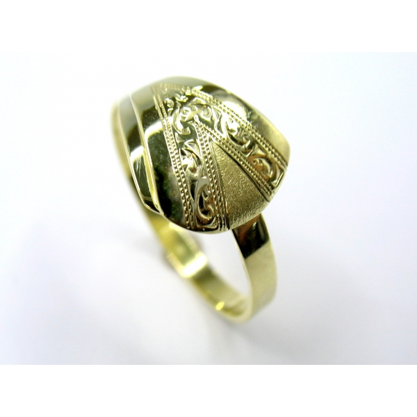 zlatý prsten b-18776