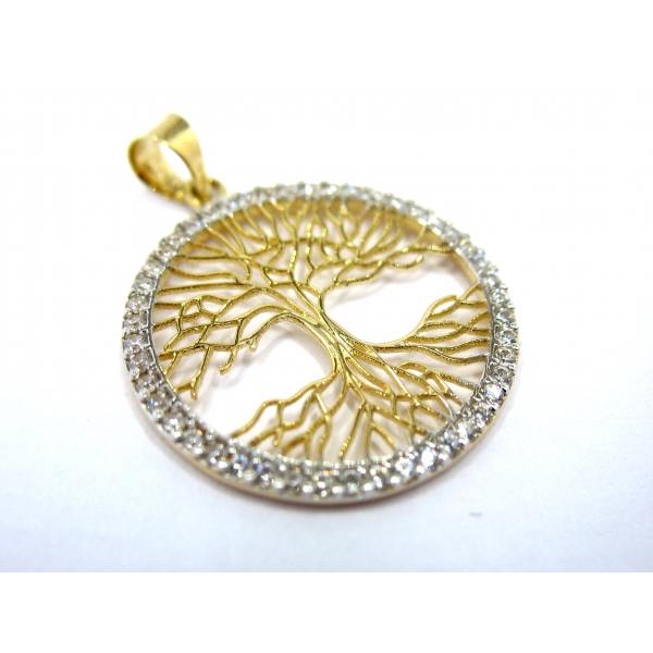 zlatý přívěšek b-43601