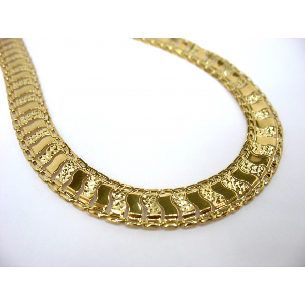 zlatý náhrdelník b-43696