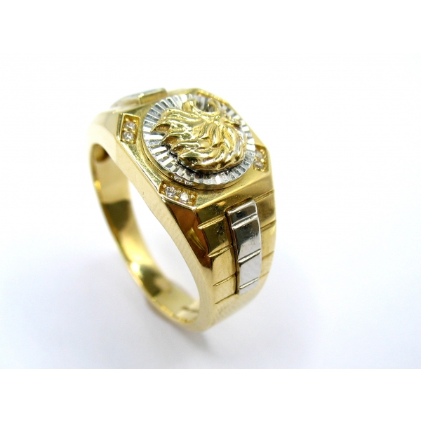 zlatý prsten b-43705