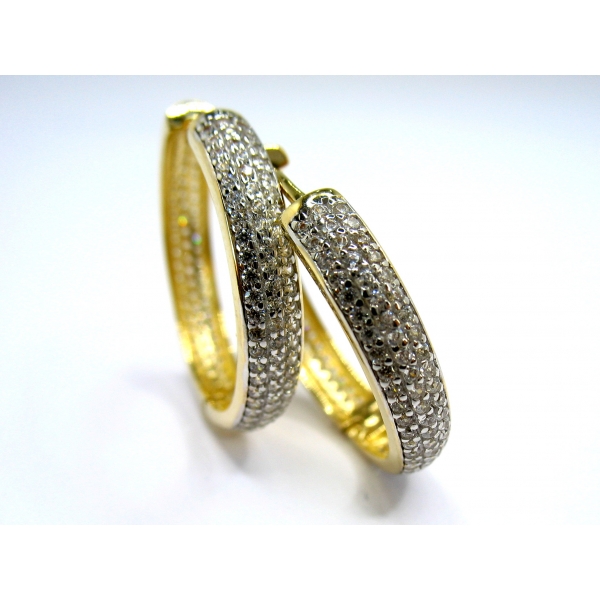 zlaté náušnice b-43746