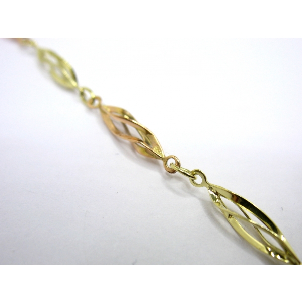 zlatý náramek b-43795