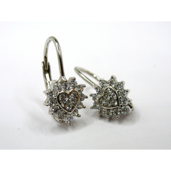 stříbrné náušnice b-44044