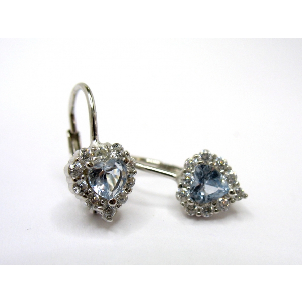 stříbrné náušnice b-44033