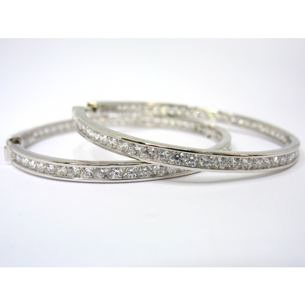 stříbrné náušnice b-44085