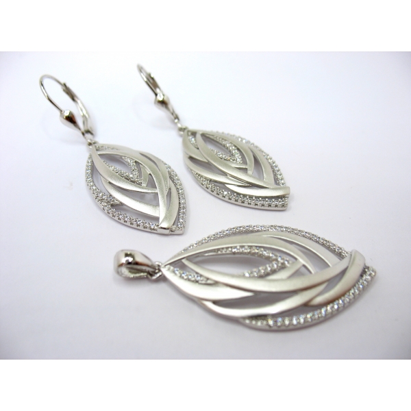 stříbrná souprava 44061