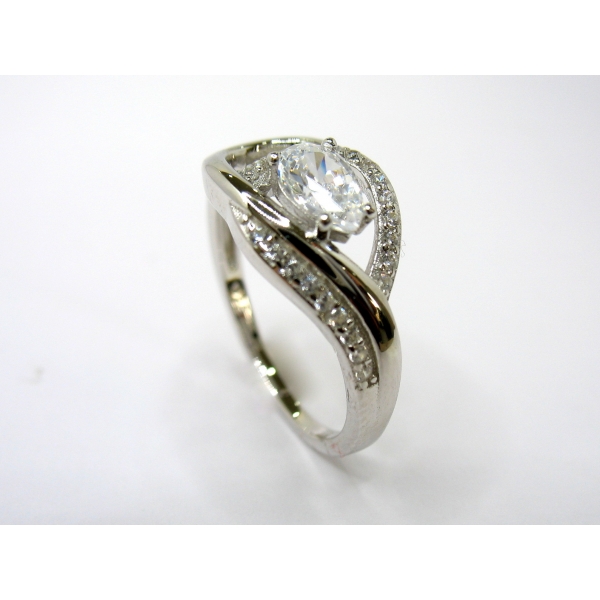 stříbrný prsten b-44099