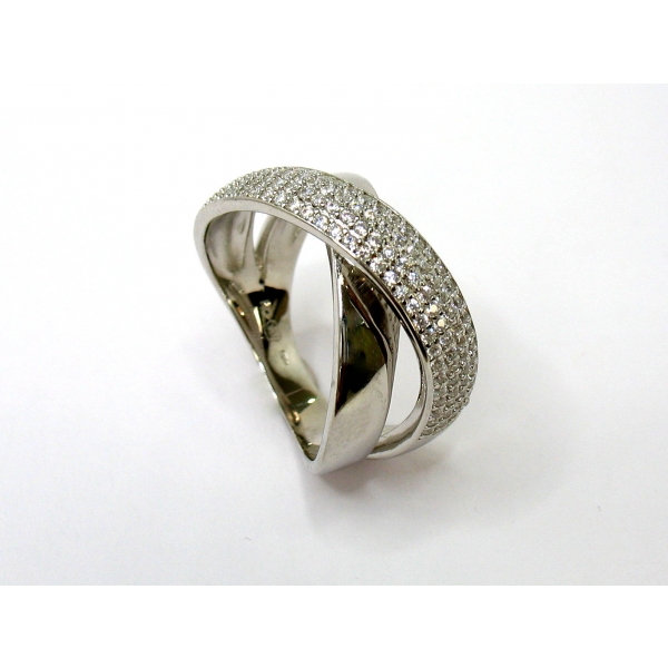 stříbrný prsten b-44098