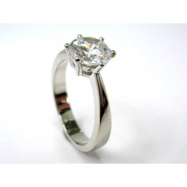 stříbrný prsten b-43871