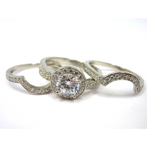 stříbrný prsten b-43878