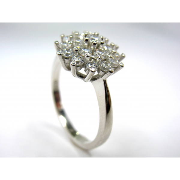 stříbrný prsten b-43883