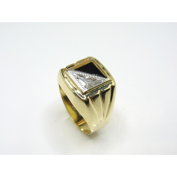 zlatý prsten b-44205