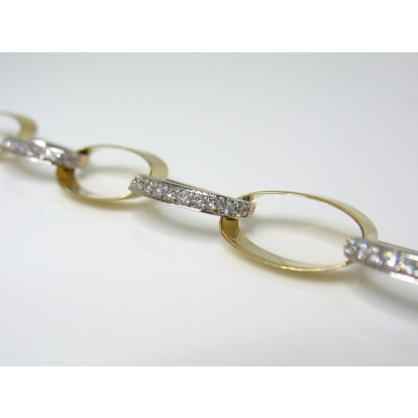 zlatý náramek b-44253