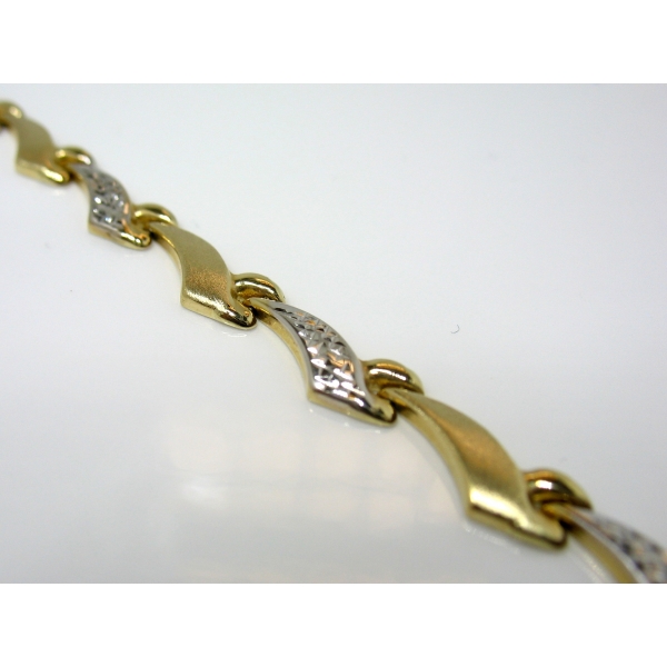 zlatý náramek b-44254