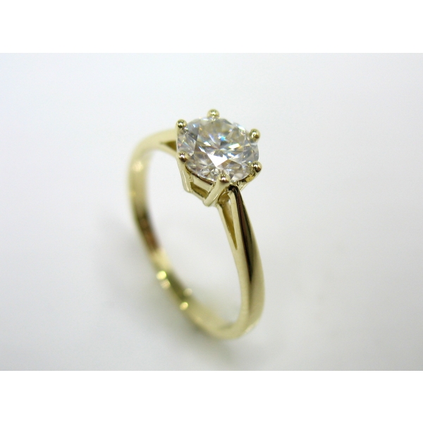 prsten s Moissanitem B-44297