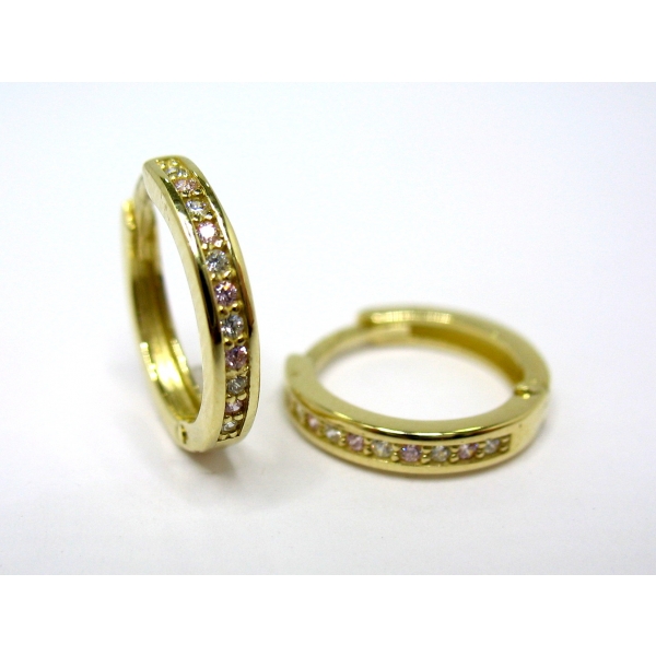 zlaté náušnice b-44657