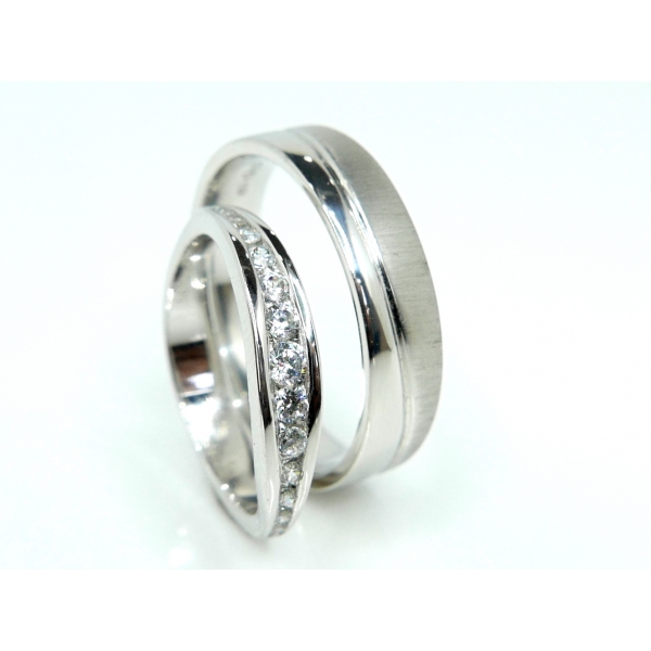 snubní prsteny lk-223/ag