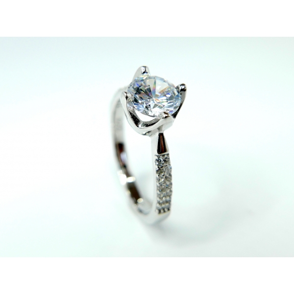 stříbrný prsten b-44983