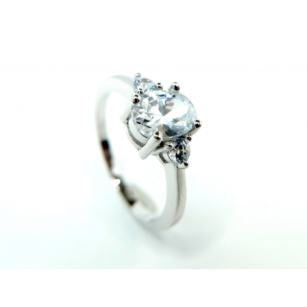 stříbrný prsten b-44980