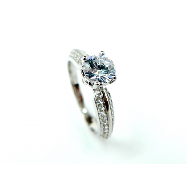 stříbrný prsten b-44965