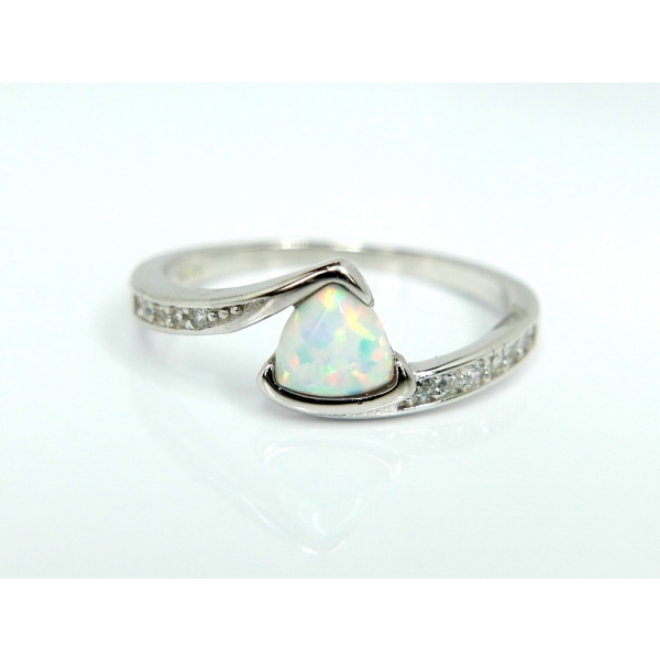 stříbrný prsten b-45096