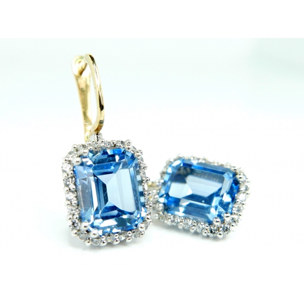 zlaté náušnice b-34620