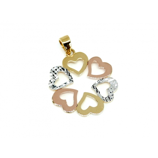 zlatý přívěšek b-45292