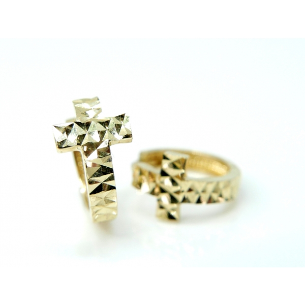 zlaté náušnice b-45267