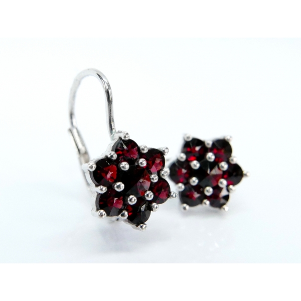 stříbrné náušnice b-45397