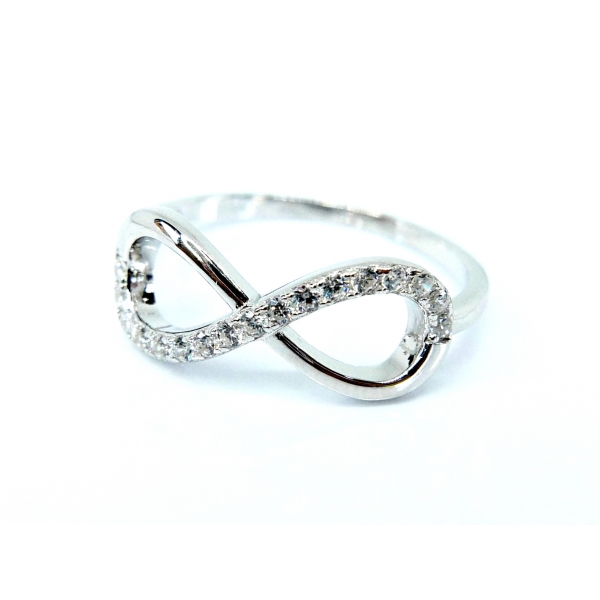 stříbrný prsten b-45340