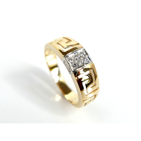 zlatý prsten b-45420