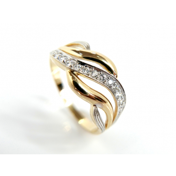 zlatý prsten b-45421