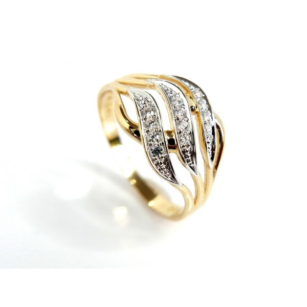 zlatý prsten b-45424