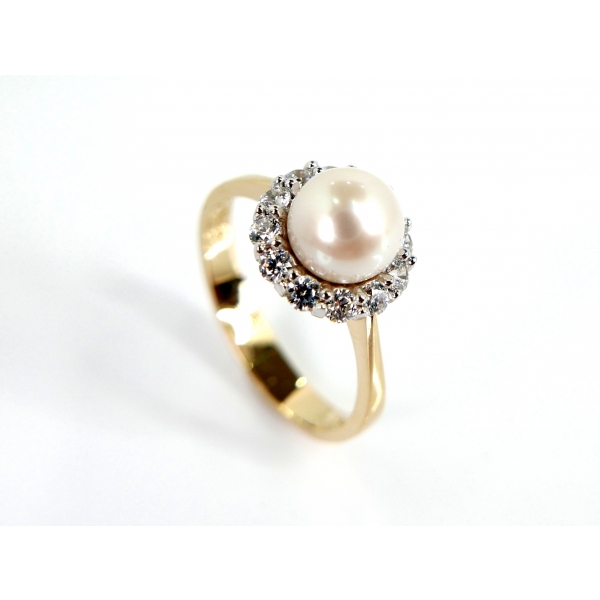 zlatý prsten b-45436