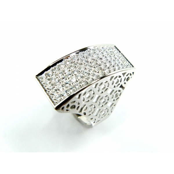 luxusní zlatý prsten b-45440