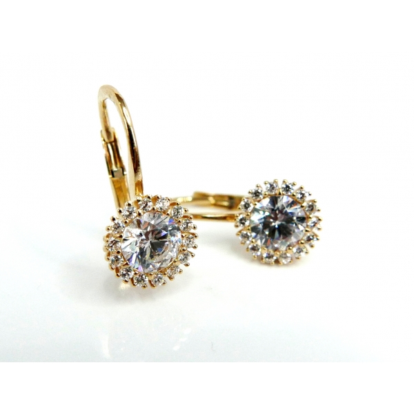 zlaté náušnice b-45460