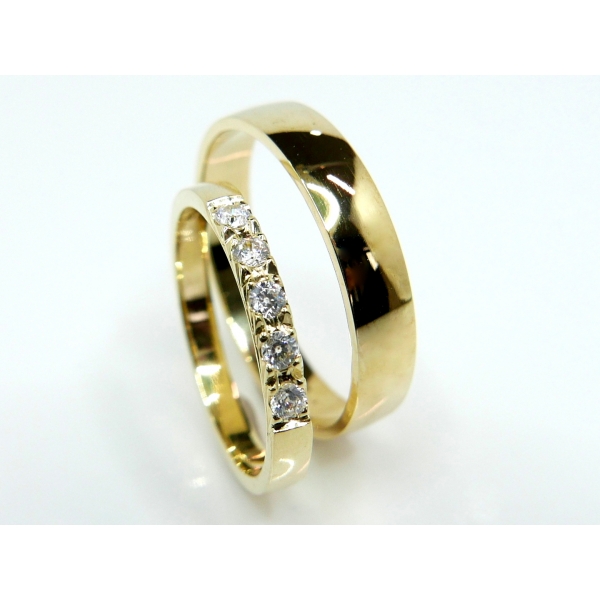 snubní prsteny l-289