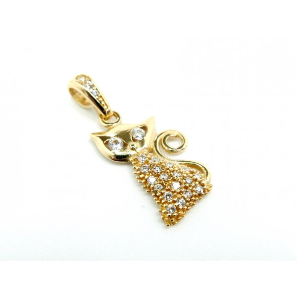 zlatý přívěšek b-45624